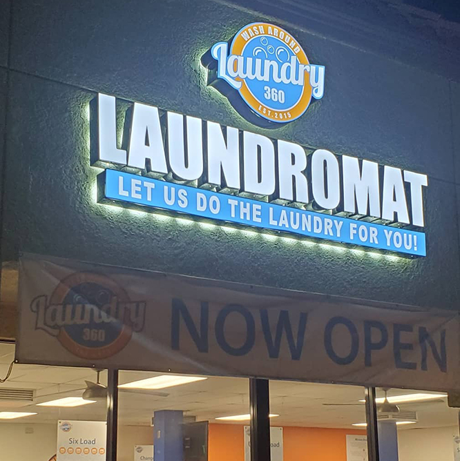 Laundromat Exterior